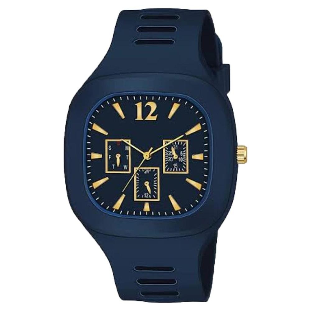 New Silicone Analogue Fashionable Wrist Watch for Men