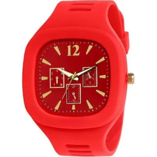 New Silicone Analogue Fashionable Wrist Watch for Men