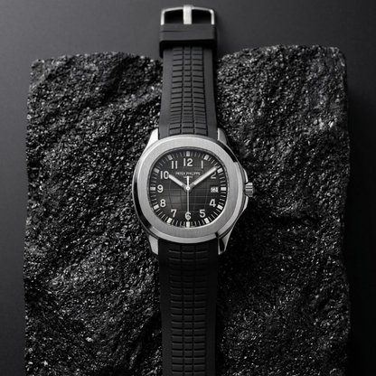 Patek Philippe Mens Watch Luxury With Comfortable Silicone Strap
